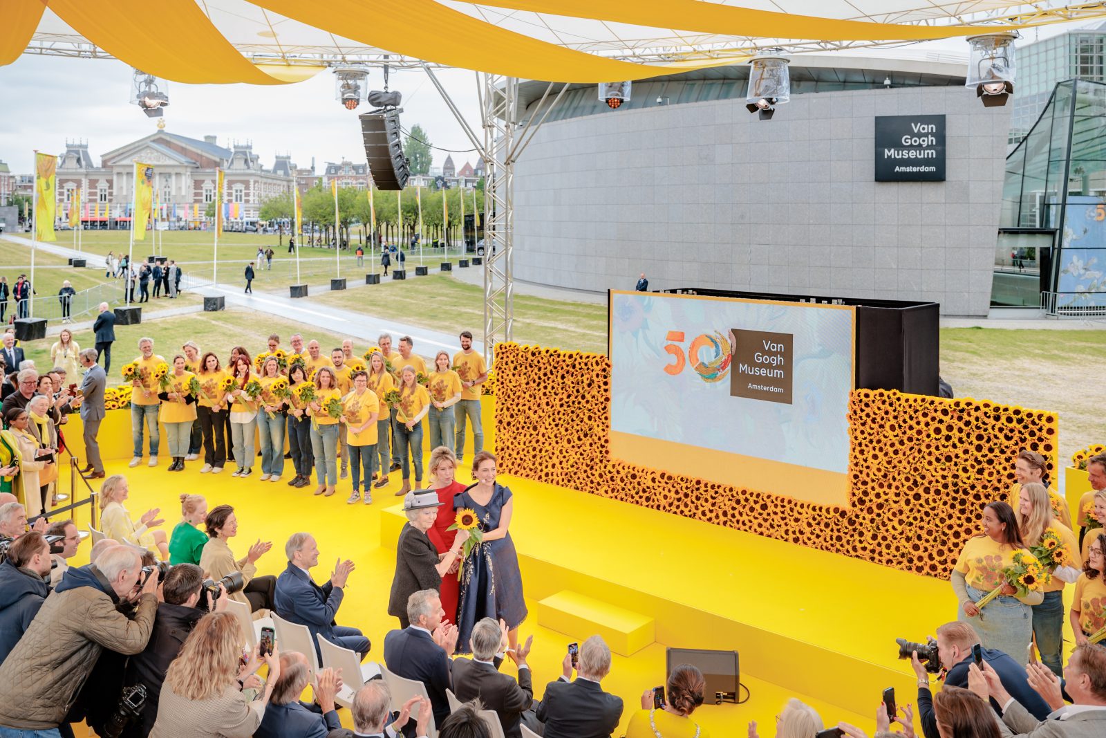 50 jaar jubileum Van Gogh museum